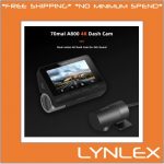 70mai A800 Smart Dash Cam 4K Built-in GPS ADAS Real 4K Camera UHD Cinema-quality Image 24H Parking SONY IMX415 140F